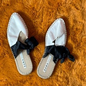 Zara babydoll mules NWOT